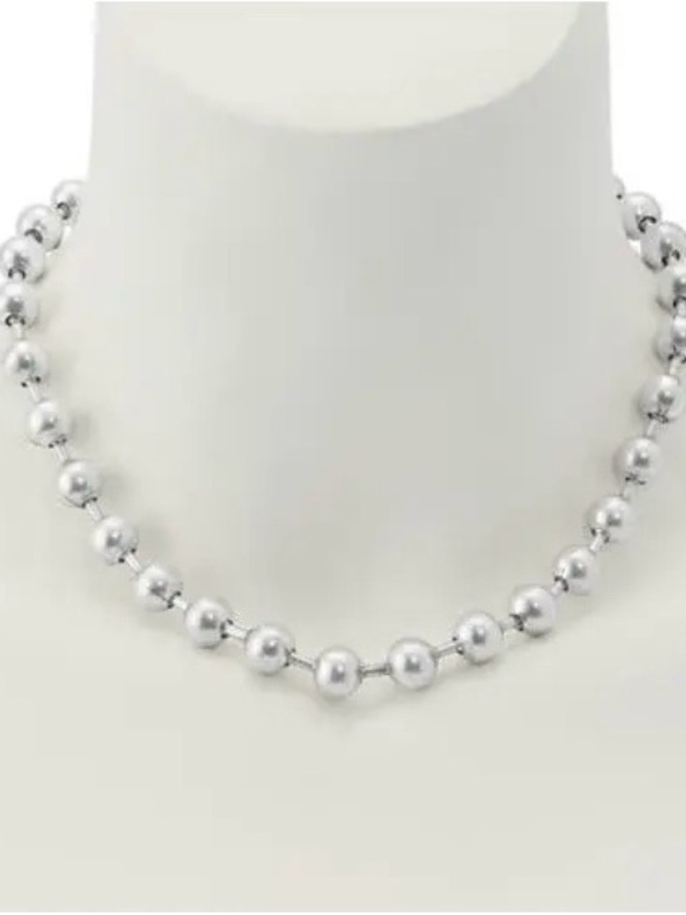 All Saints Ball Chain Collar Necklace with Matching Bracelet, NWT orig $210